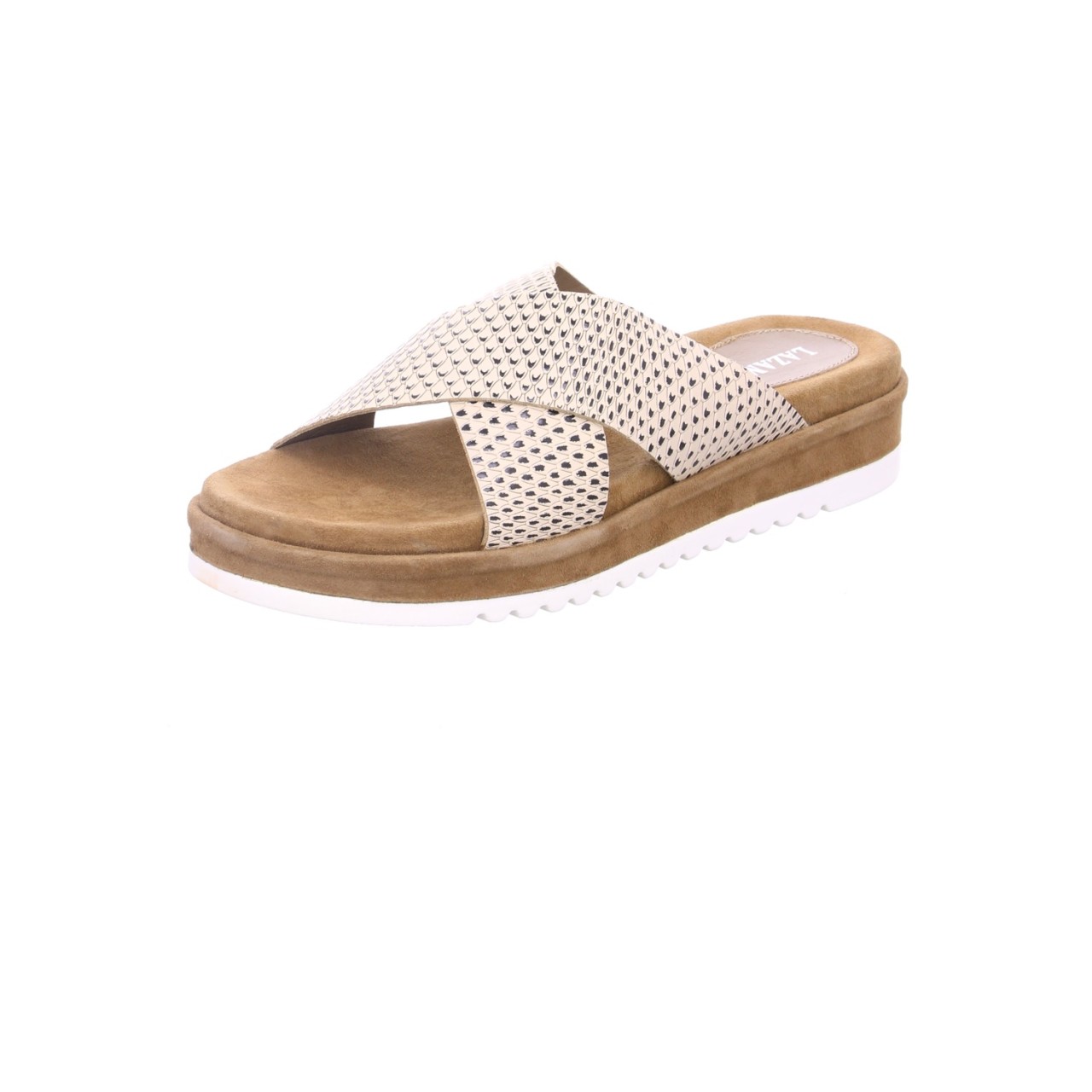 LAZAMANI Pantoletten beige