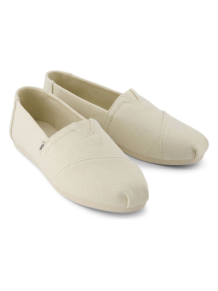 TOMS Espadrilles in Creme günstig kaufen
