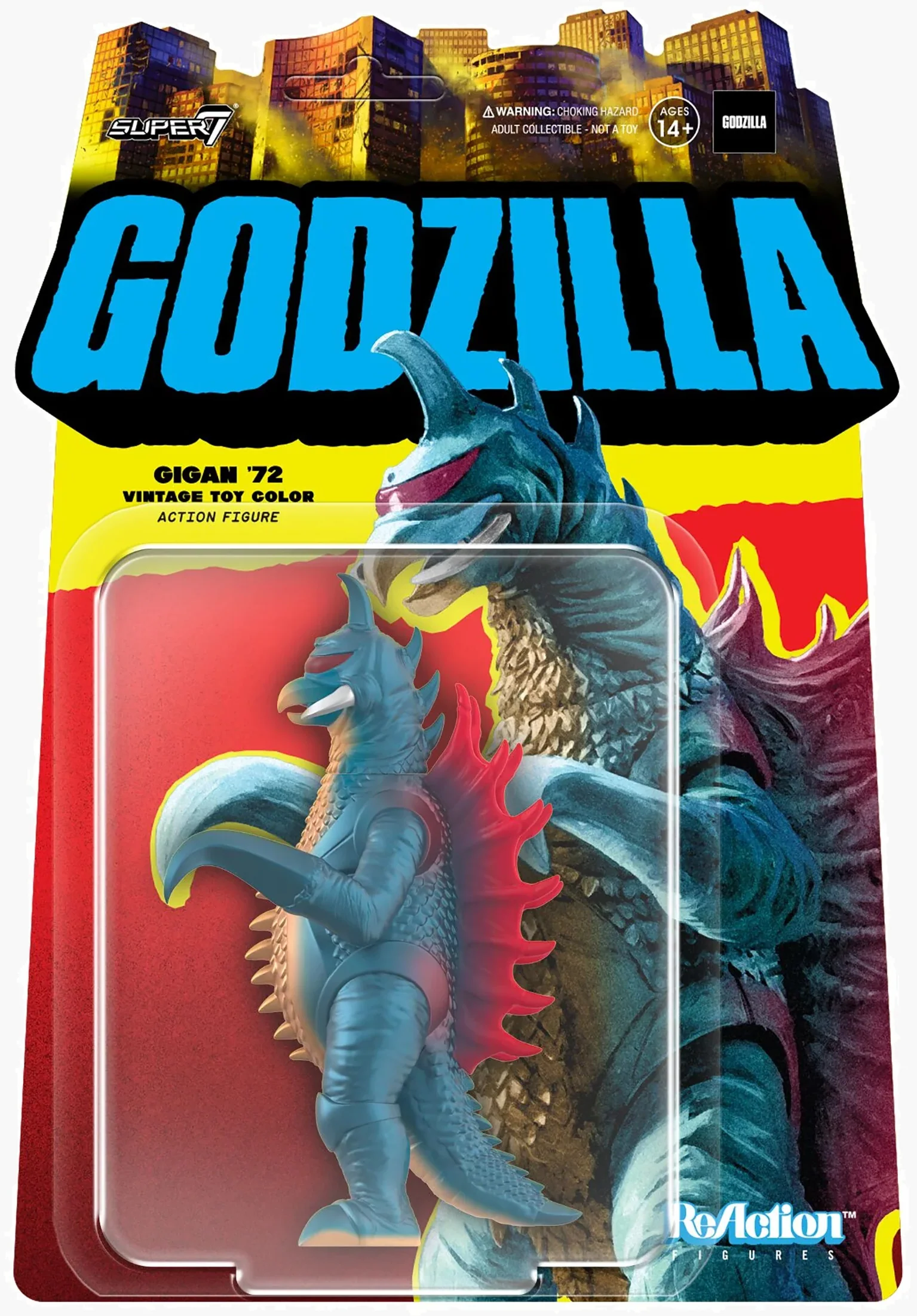 Toho ReAction Figures - Gigan (Toy recolor)
