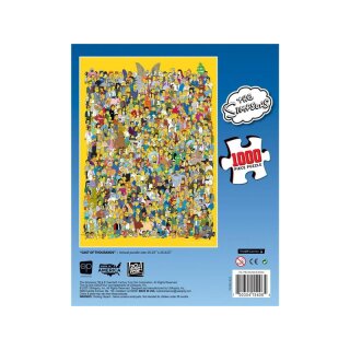 The Simpsons Cast of Thousands Puzzle (1000 Teile)