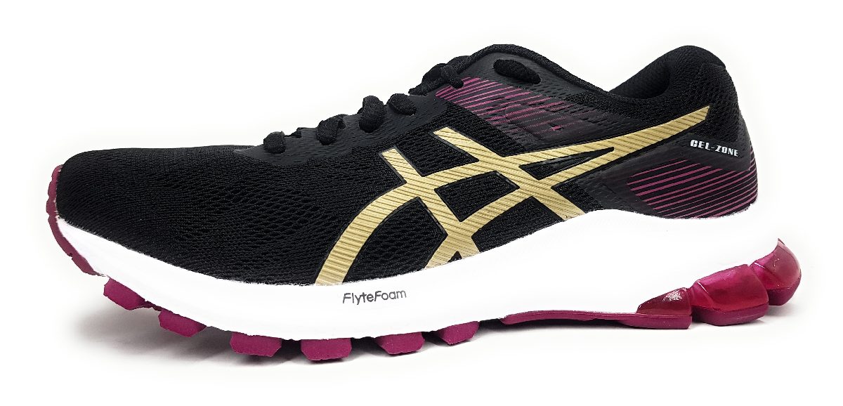 Asics Gel-Zone 8 1012B058-002 Schwarz Black/Champagne