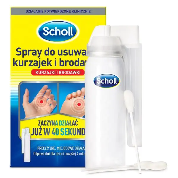 Scholl sprej za uklanjanje bradavica i kurjih očiju