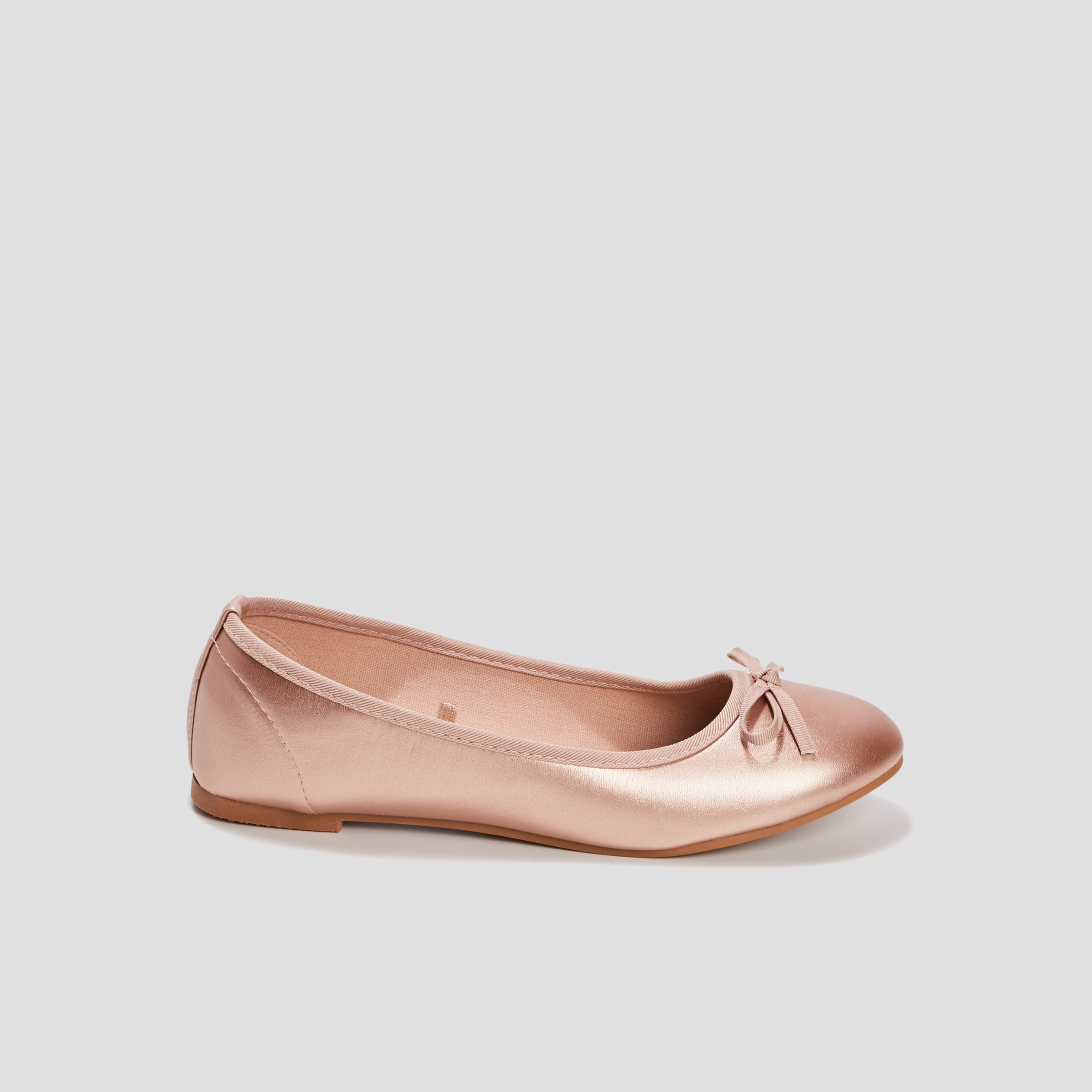 Ballerines avec noeuds sable fille | La Halle