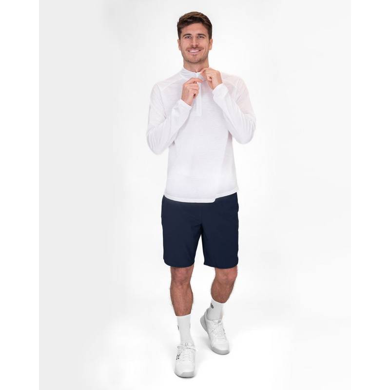 BIDI BADU Crew Longsleeve Tennisshirt Herren