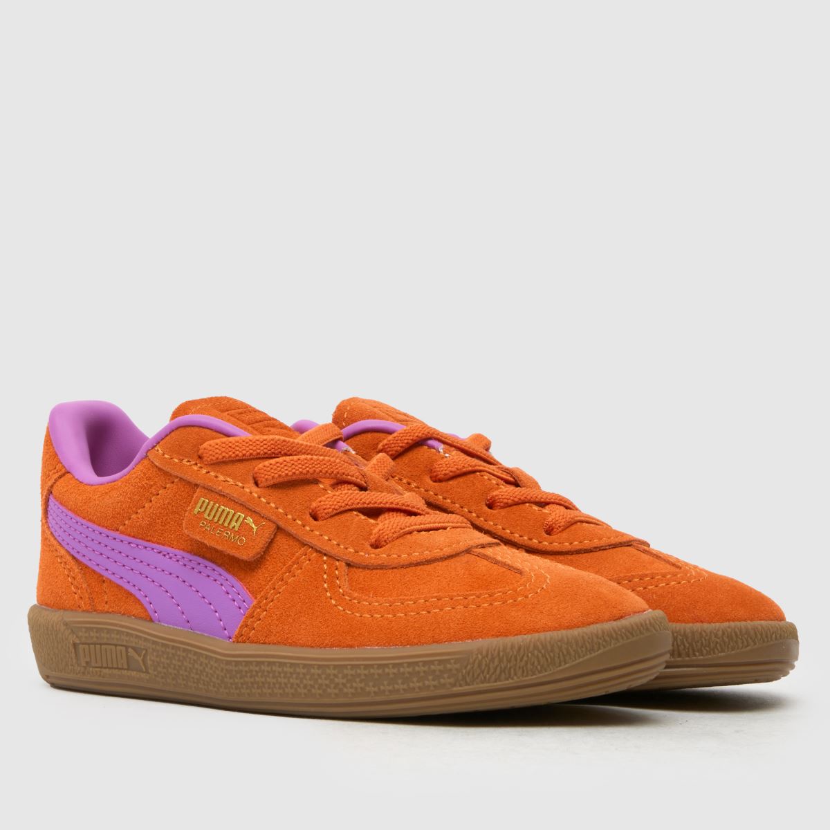 PUMA oranžni multi palermo dekliški športni copati za malčke