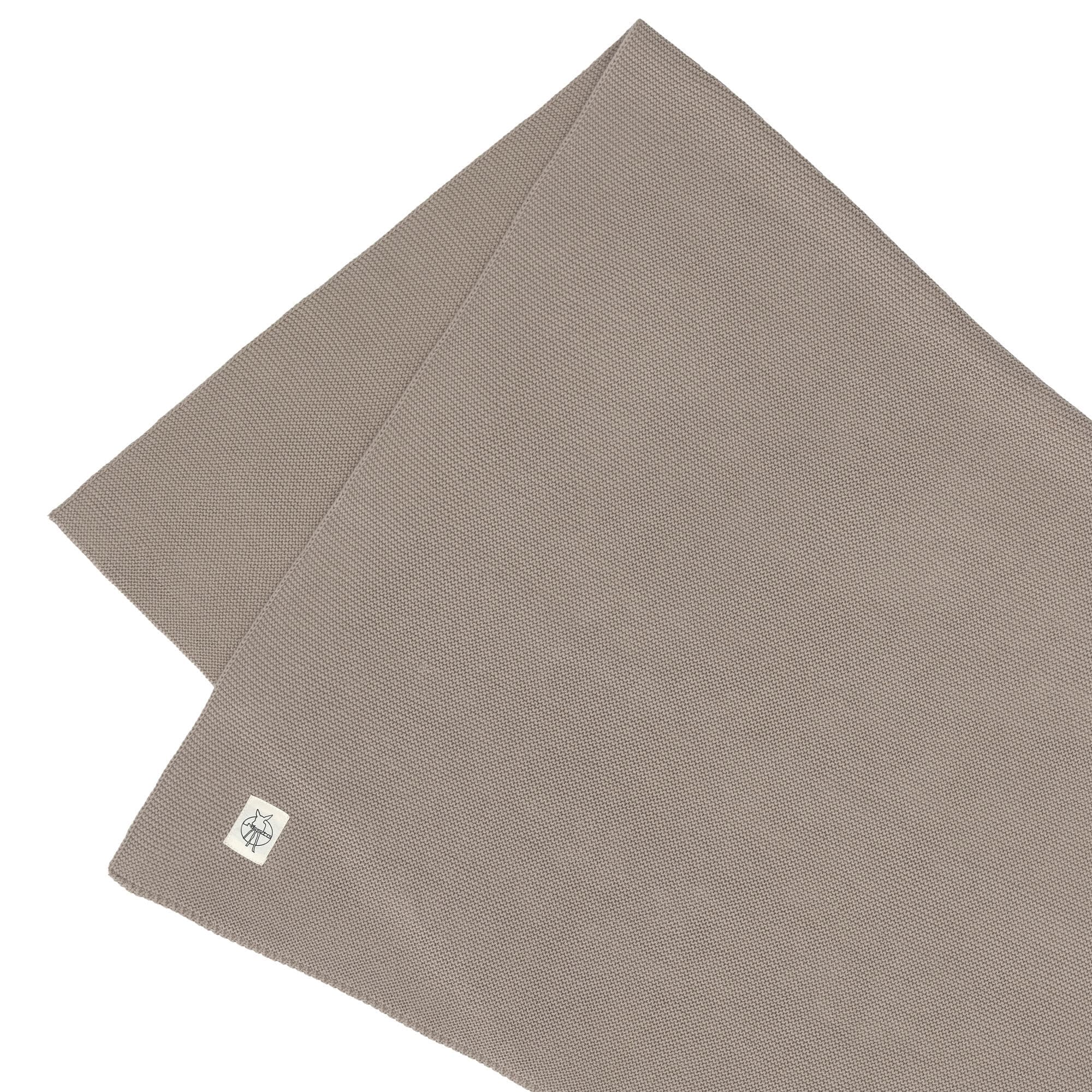 Babydecke - Bio Baumwolle, Frizzy, Grau
