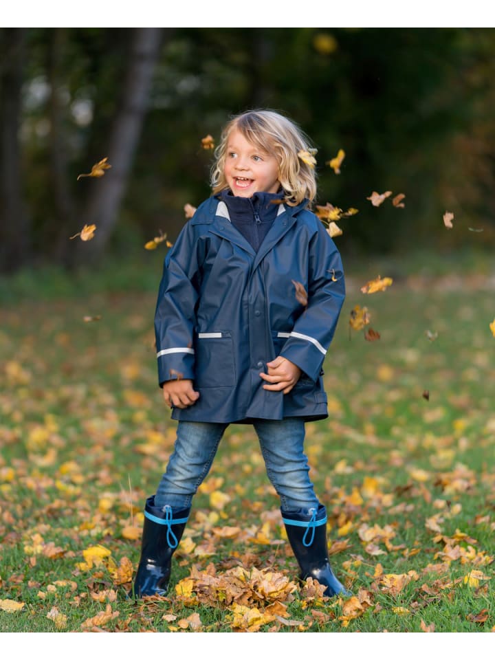 Playshoes Regenjacke Basic in Marine günstig kaufen