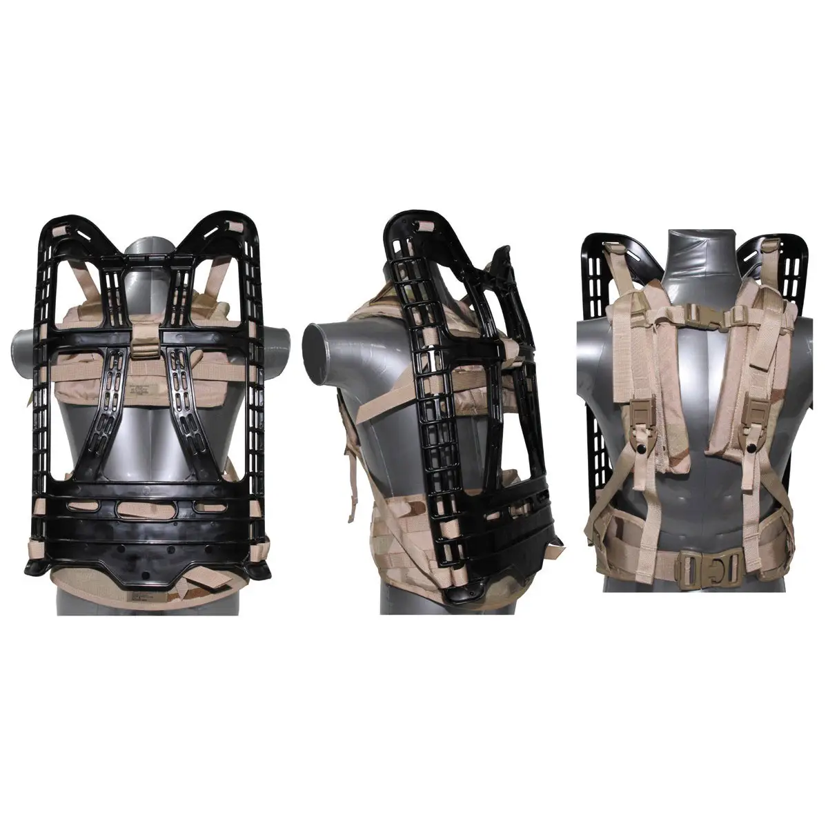 US Rucksack MOLLE II light 3 Fb. desert