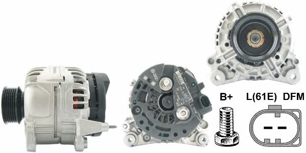 FRIESEN Lichtmaschine VW 9041890 - ATU