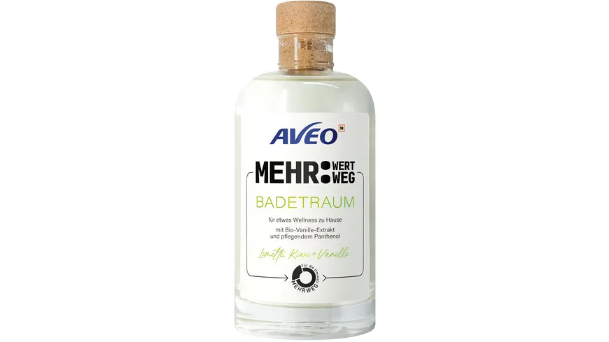 AVEO Badetraum Limette, Kiwi + Vanille 250 ml