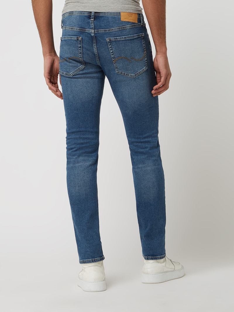 Slim Fit Jeans mit Stretch-Anteil Modell 'Glenn' in jeans