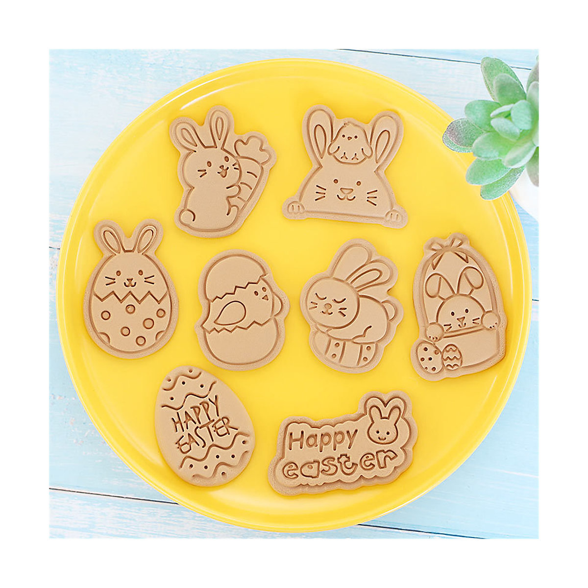 Ausstechformen Ostern,8 Stück Backzubehör für Kinder