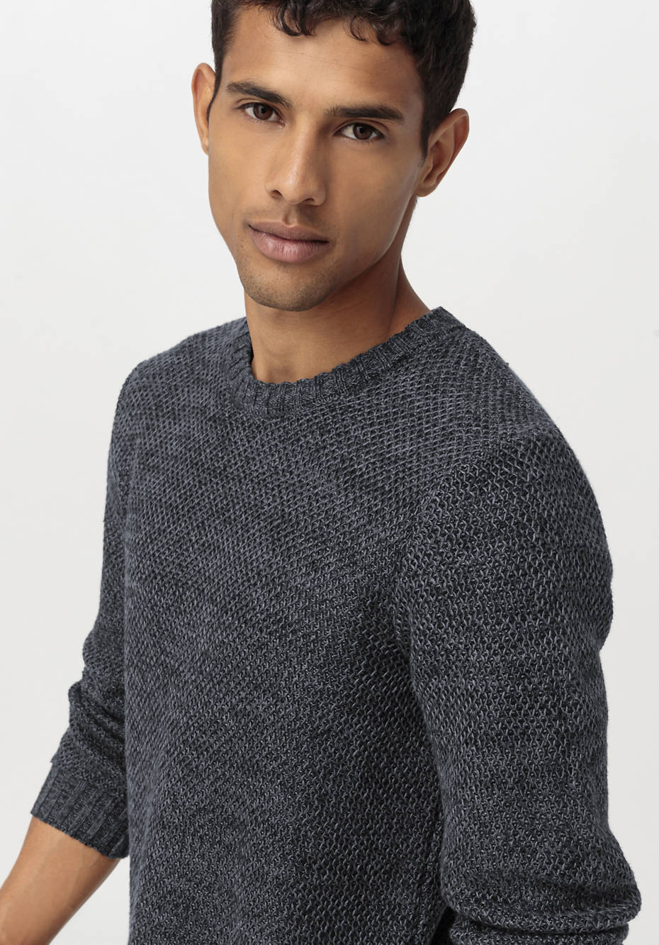 Pullover aus reinem Bio-Leinen