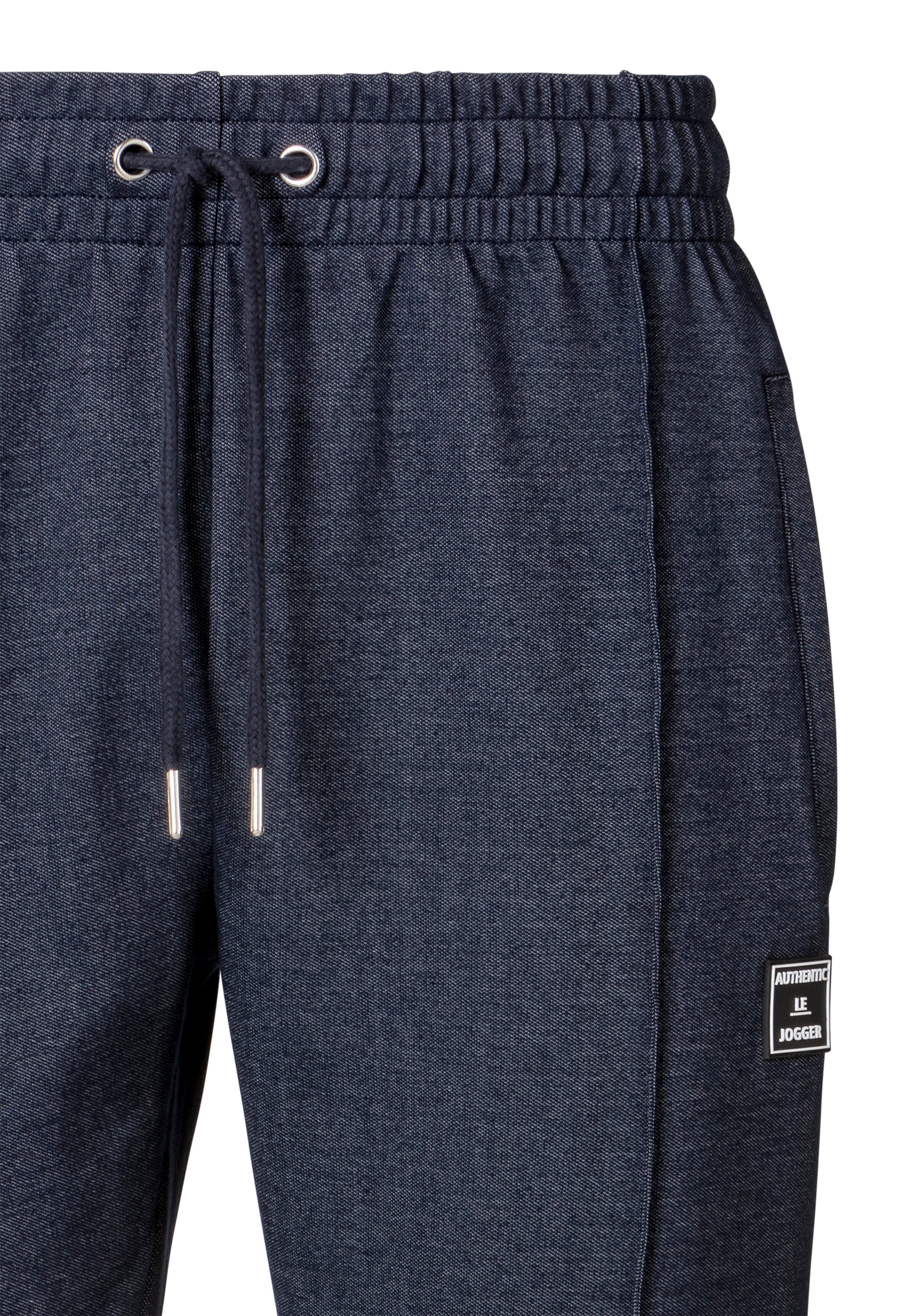 AUTHENTIC LE JOGGER Loungehose aus Pikee-Qualität