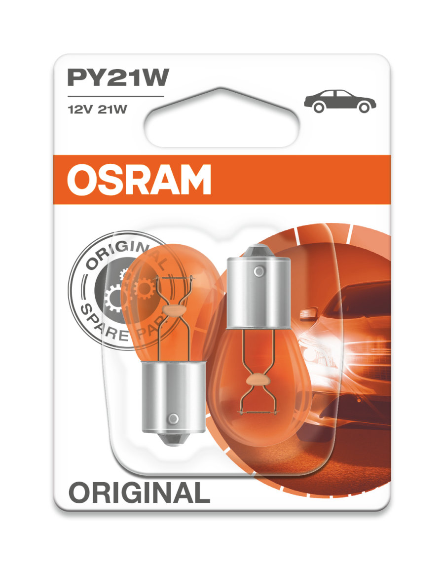 OSRAM Standard PY21W, 2 Stück - ATU
