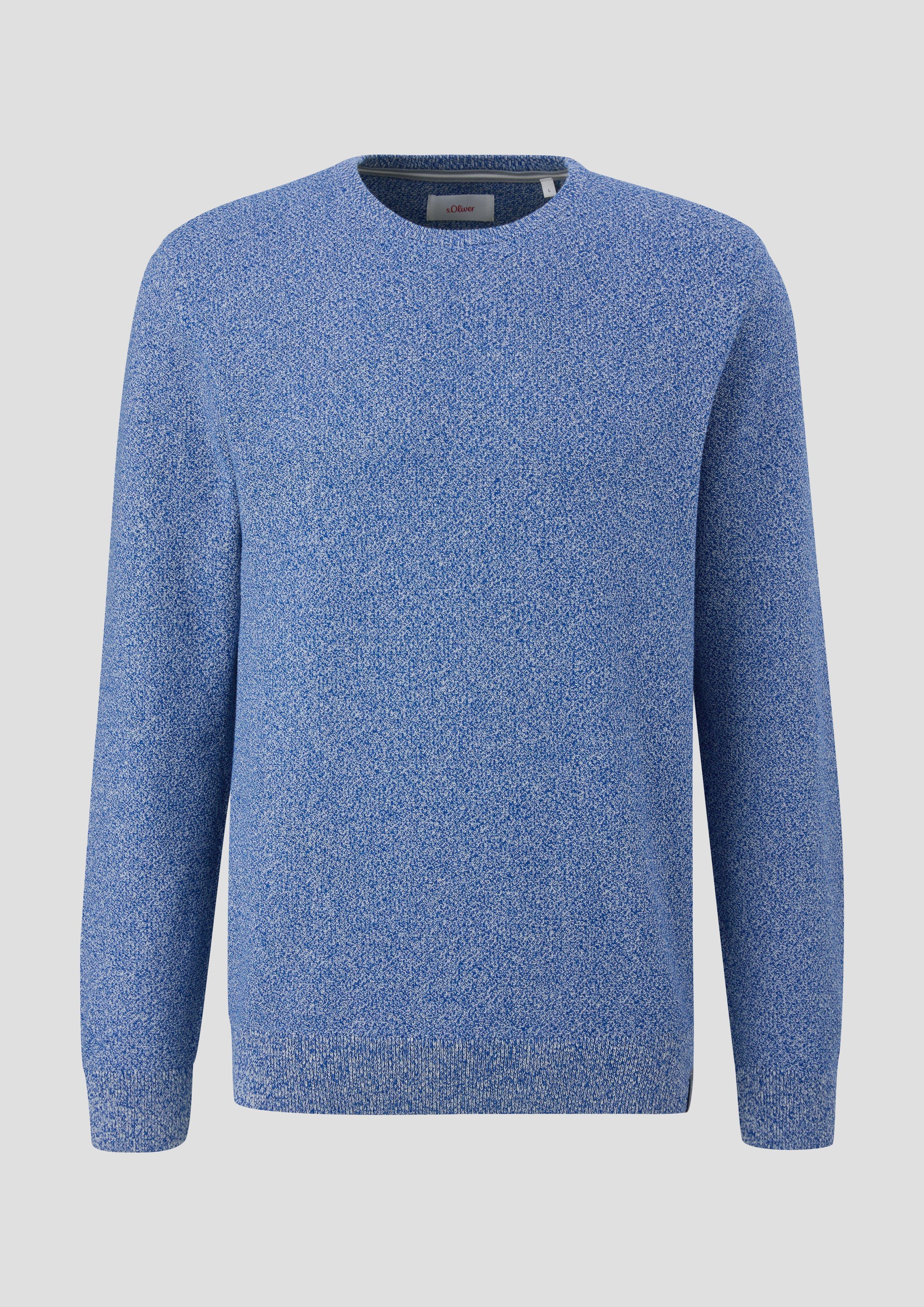 Feinstrickpullover mit Crew Neck  2146110-56X0