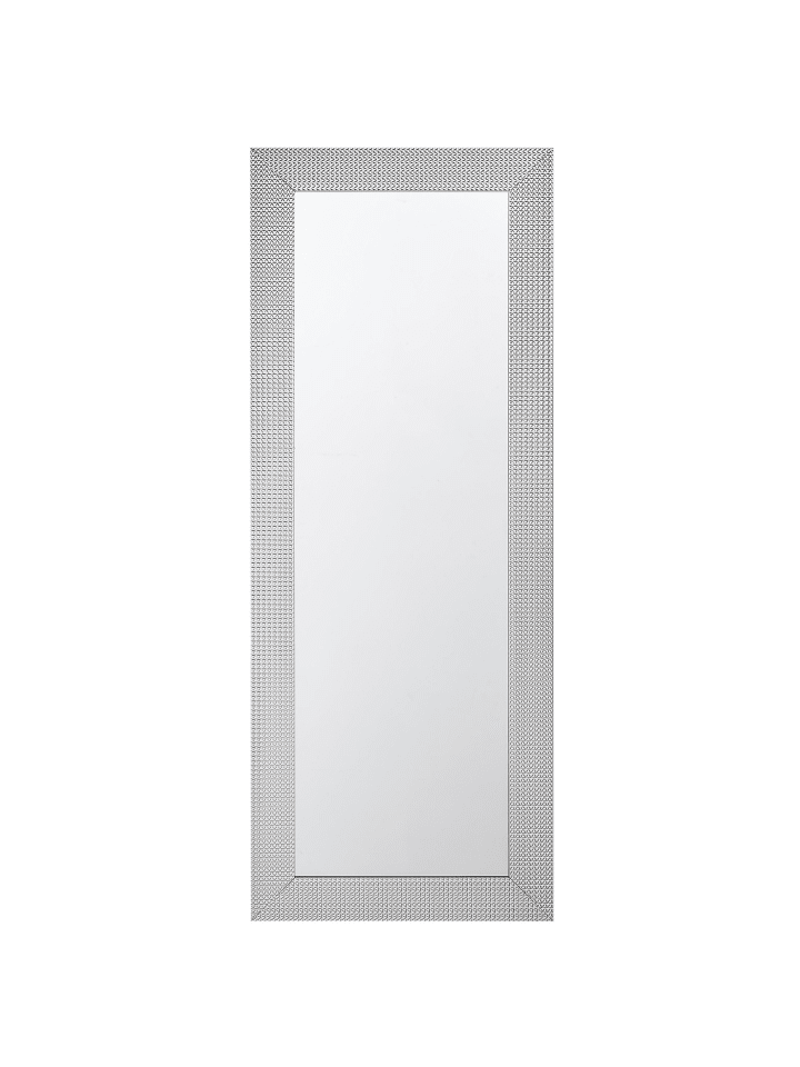 Beliani Wandspiegel DERVAL in Silber - (W) 50 x (H) 130 x (L) 3 cm günstig kaufen onesize
