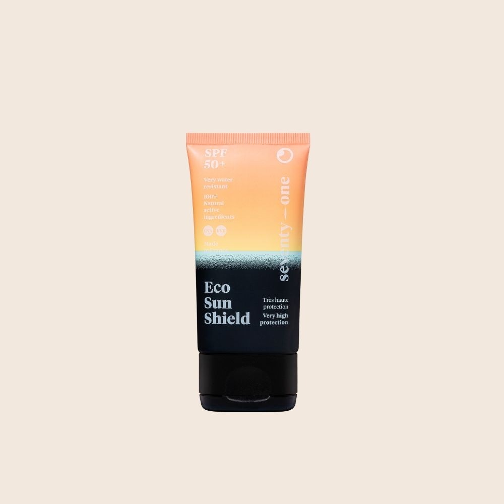„SeventyOne Percent Eco Sun Shield Sport“ SPF50+ apsauginis kremas nuo saulės
