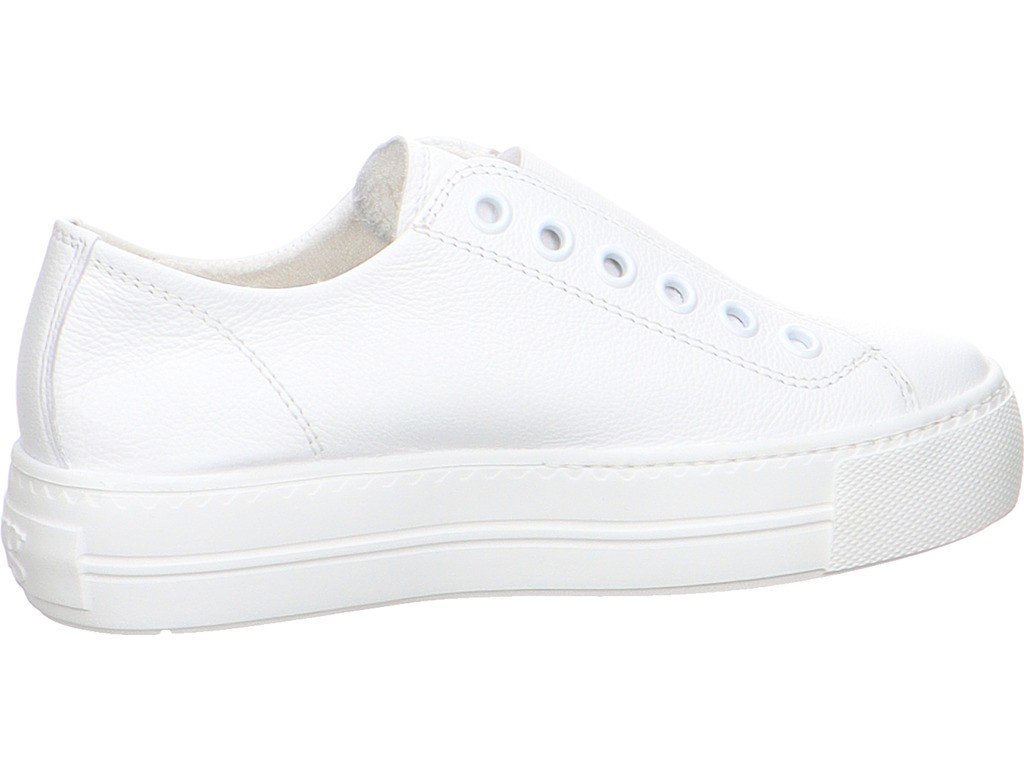 PAUL GREEN Sportliche Slipper weiss