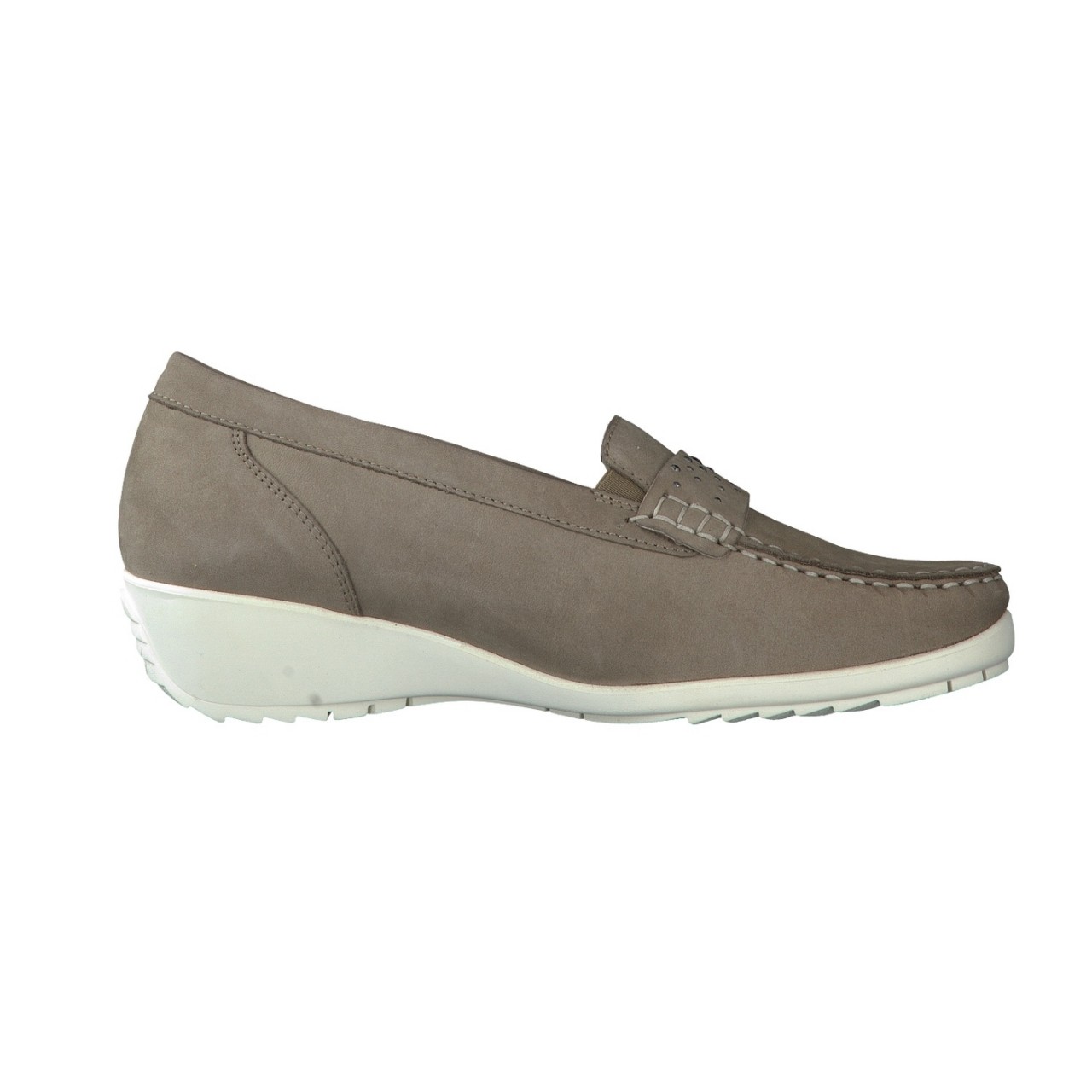 WALDLÄUFER Komfort Slipper beige NUBUK-SOFT