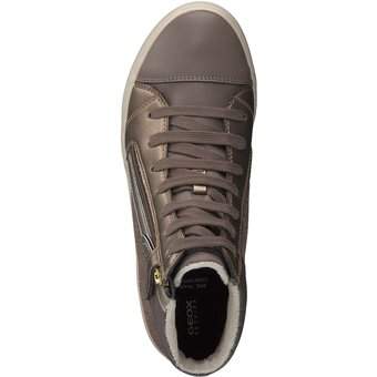 Geox J Gisli Girl Sneaker High in braun