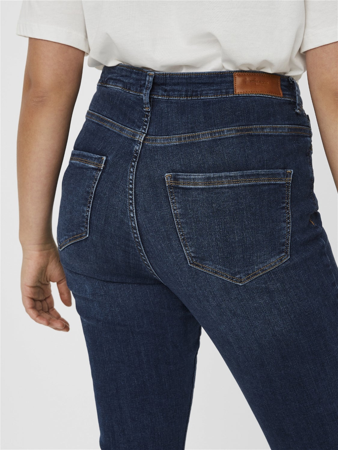 VMSOPHIA Hohe Taille Slim Fit Jeans