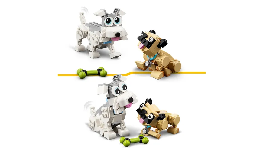 LEGO Creator 3in1 31137 Niedliche Hunde