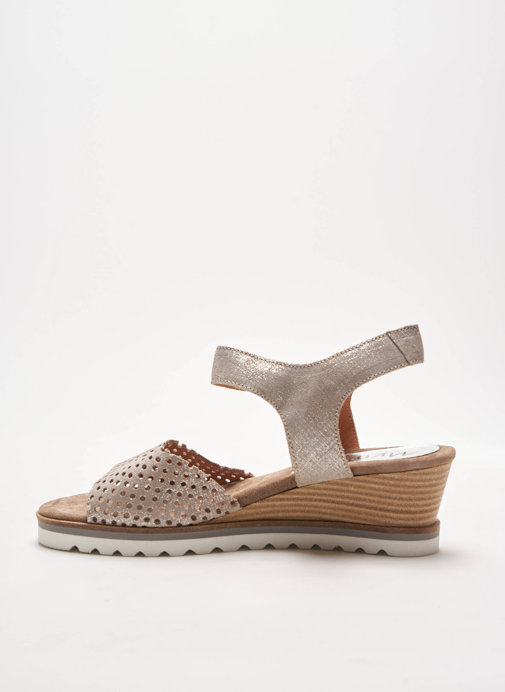Myma Sandales Nu Pieds Femme couleur beige