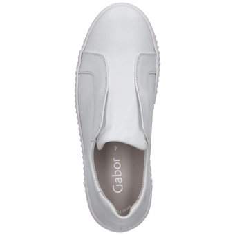 Gabor Sneaker Slipper in weiß