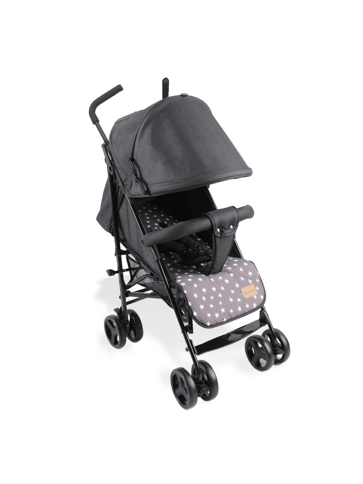Yalion Reisebuggy Bemesu mit Liegeposition in Schwarz günstig kaufen onesize
