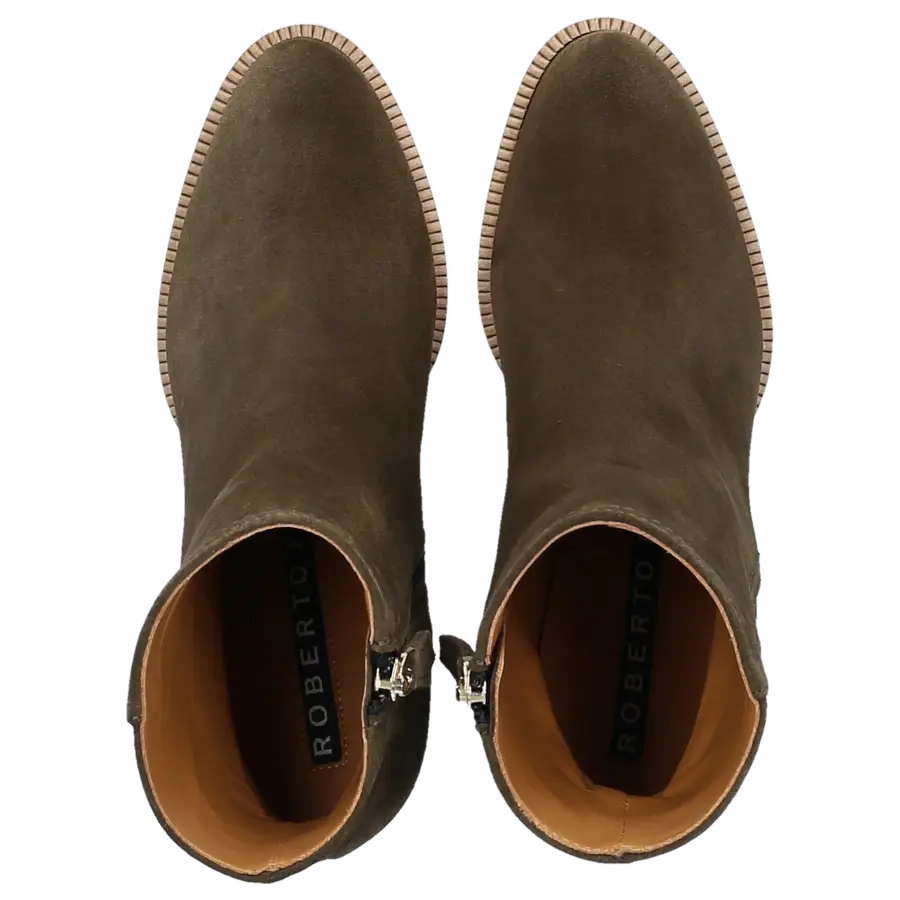 Roberto Festa - Stiefeletten MIRAO Veloursleder - grün