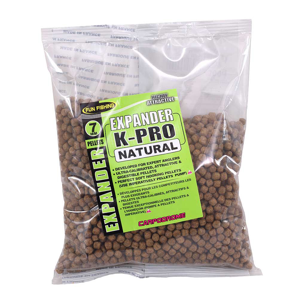 Pellet fun fishing k-pro expander natural 300g - 6mm