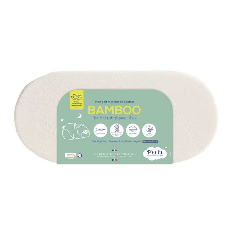 Matelas de couffin Bamboo P’tit lit