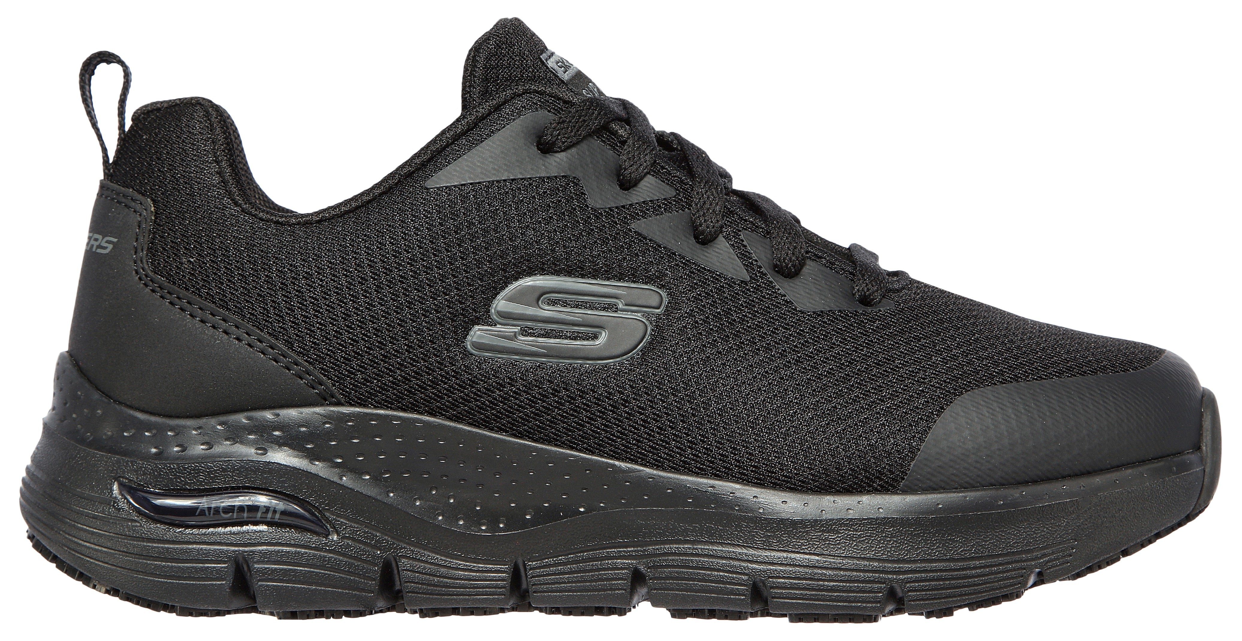 Skechers ARCH FIT SR Berufsschuh im monochromen Look