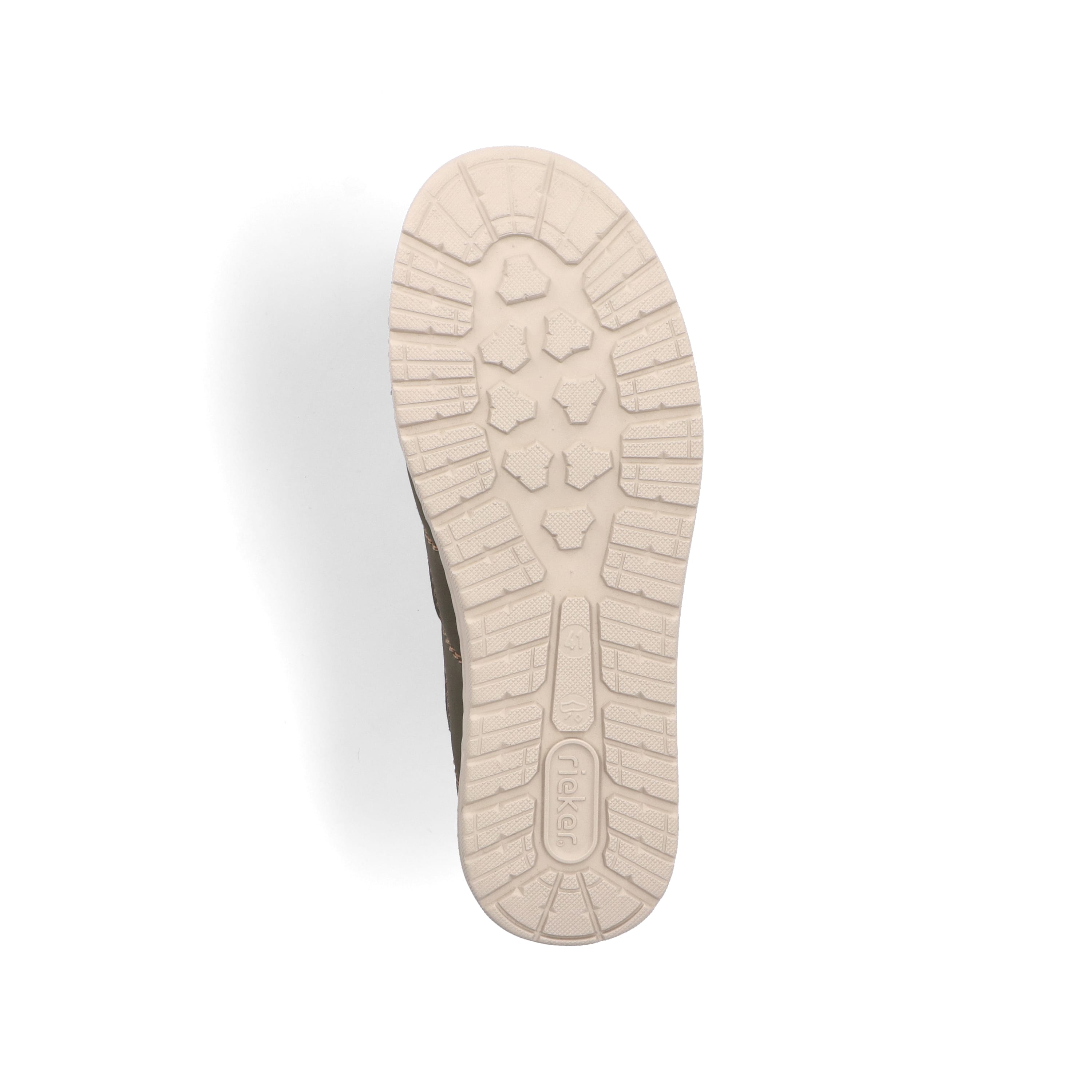 Rieker Herren Slipper grüngrau