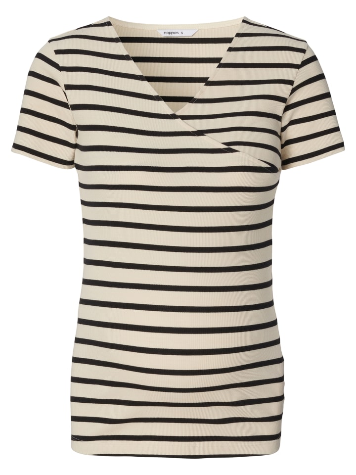 Noppies Still-Top Sanson in Cream Stripe günstig kaufen