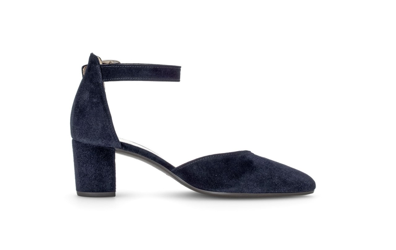 GABOR Ballerinas blau Gabor Fashion Spangenpumps 41.340.16 bla