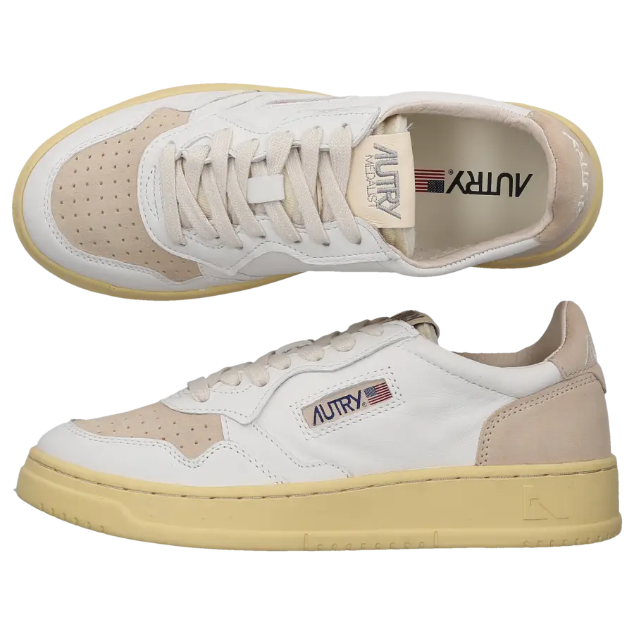 Autry - Sneaker low MEDALIST Kalbsleder - weiß