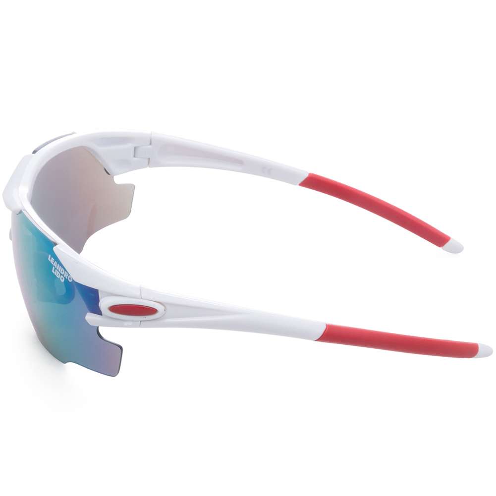 LEANDRO LIDO Challenger One Sport Sonnenbrille bunt/weiß