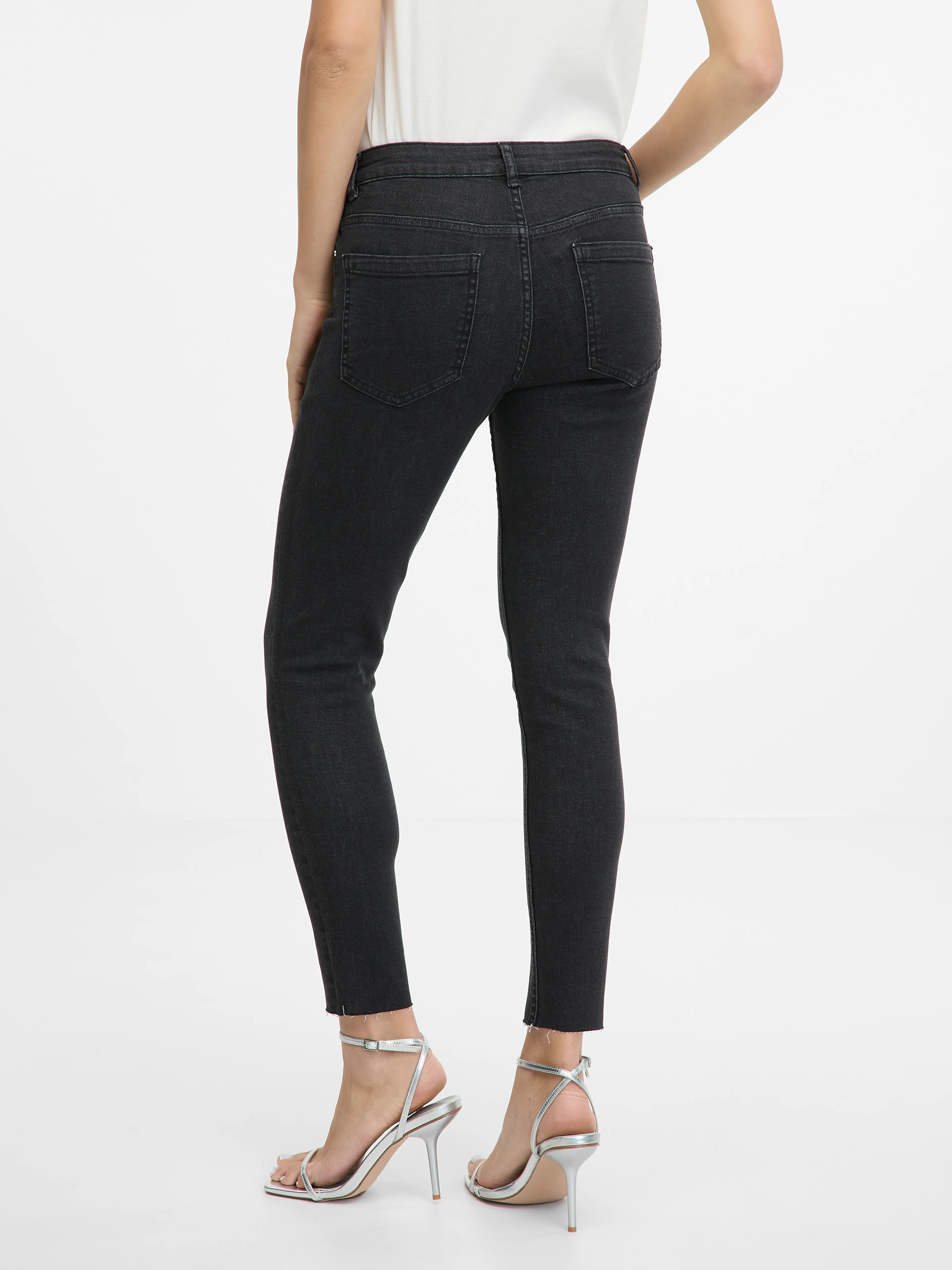 Schwarze Skinny Fit Jeans für Frauen ORSAY