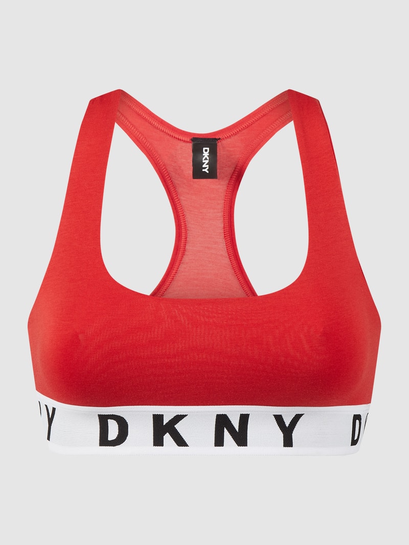 Bustier mit Stretch-Anteil in rot