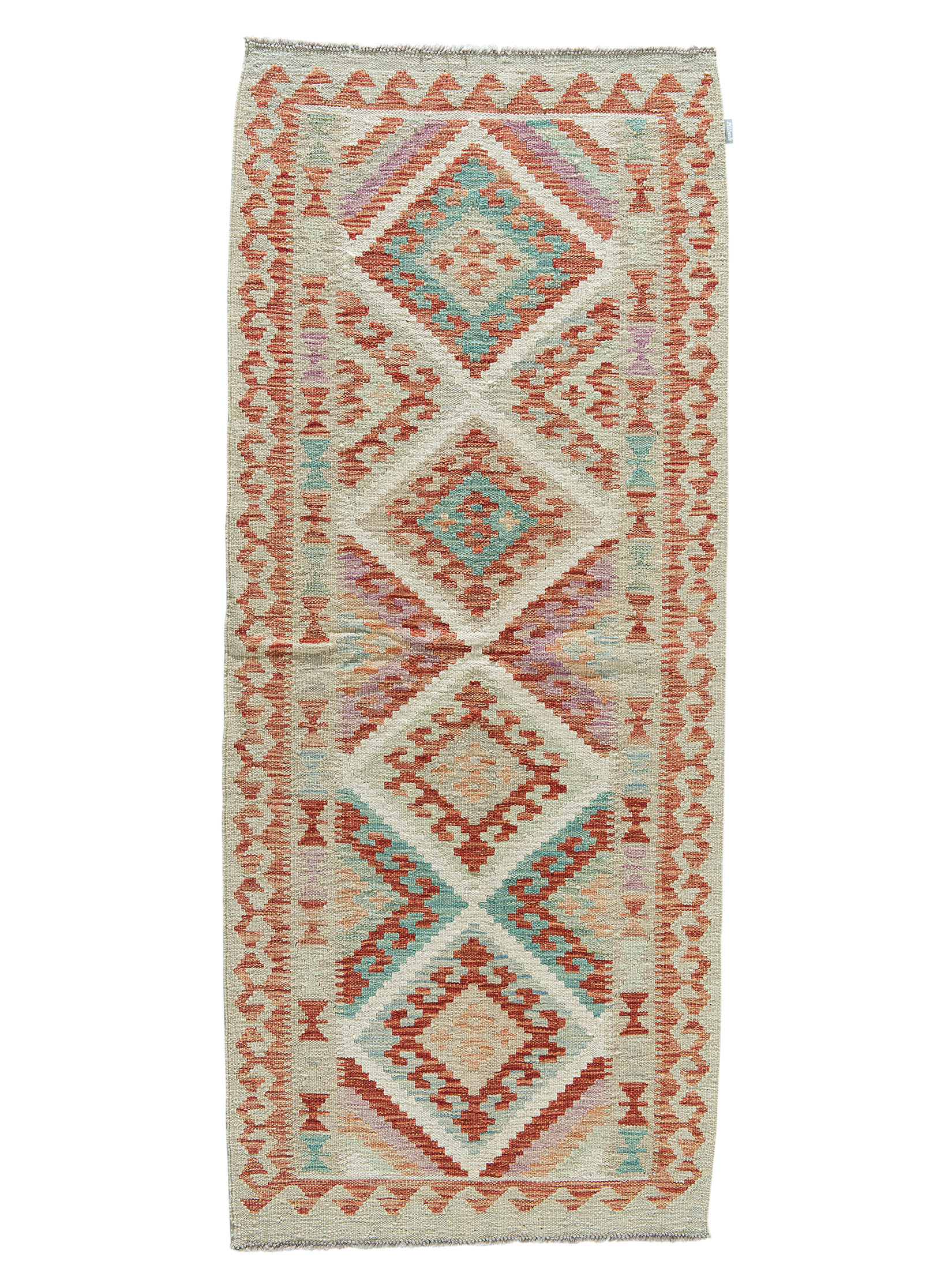 Afghan Kelim ca. 82 x 193 cm, Unikat / Einzelstück