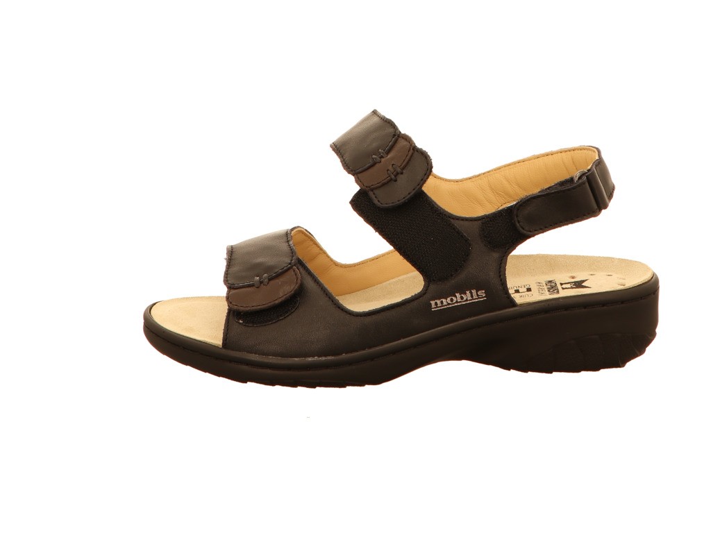 MEPHISTO Komfort Sandalen schwarz
