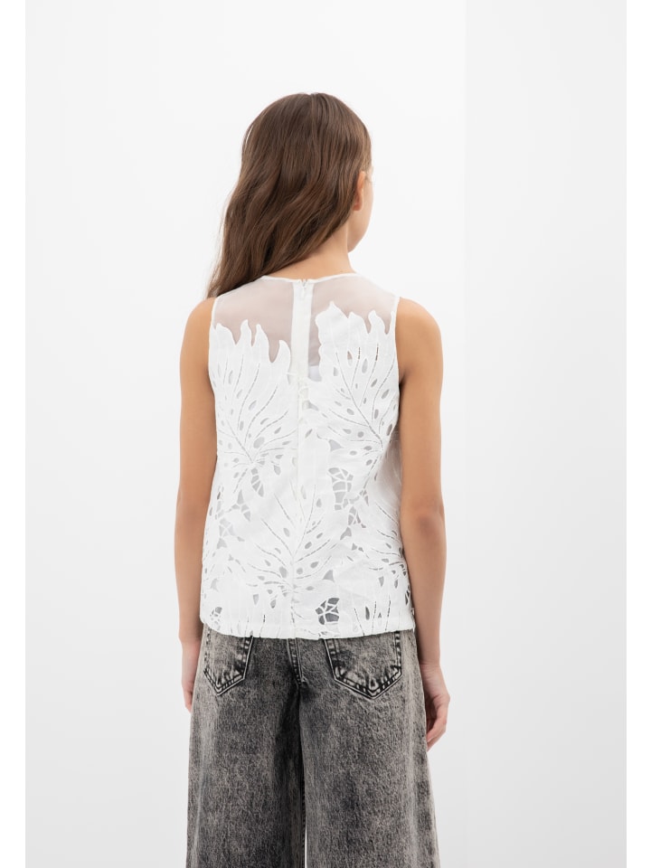 Gulliver Ärmellose Bluse in Weiss günstig kaufen 134