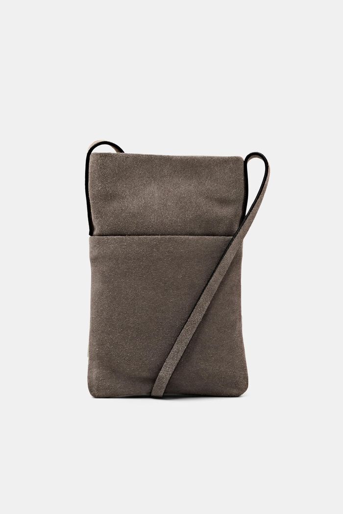 Handytasche aus Veloursleder
