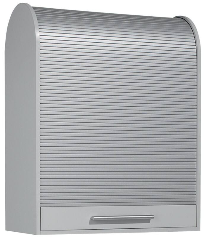 Geramoebel Rollladenschrank Speed Office Lichtgrau 800 x 400 x 1.000 mm