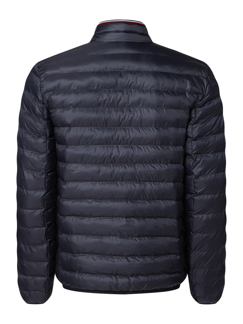 Steppjacke mit Stehkragen - wasserabweisend in marineblau