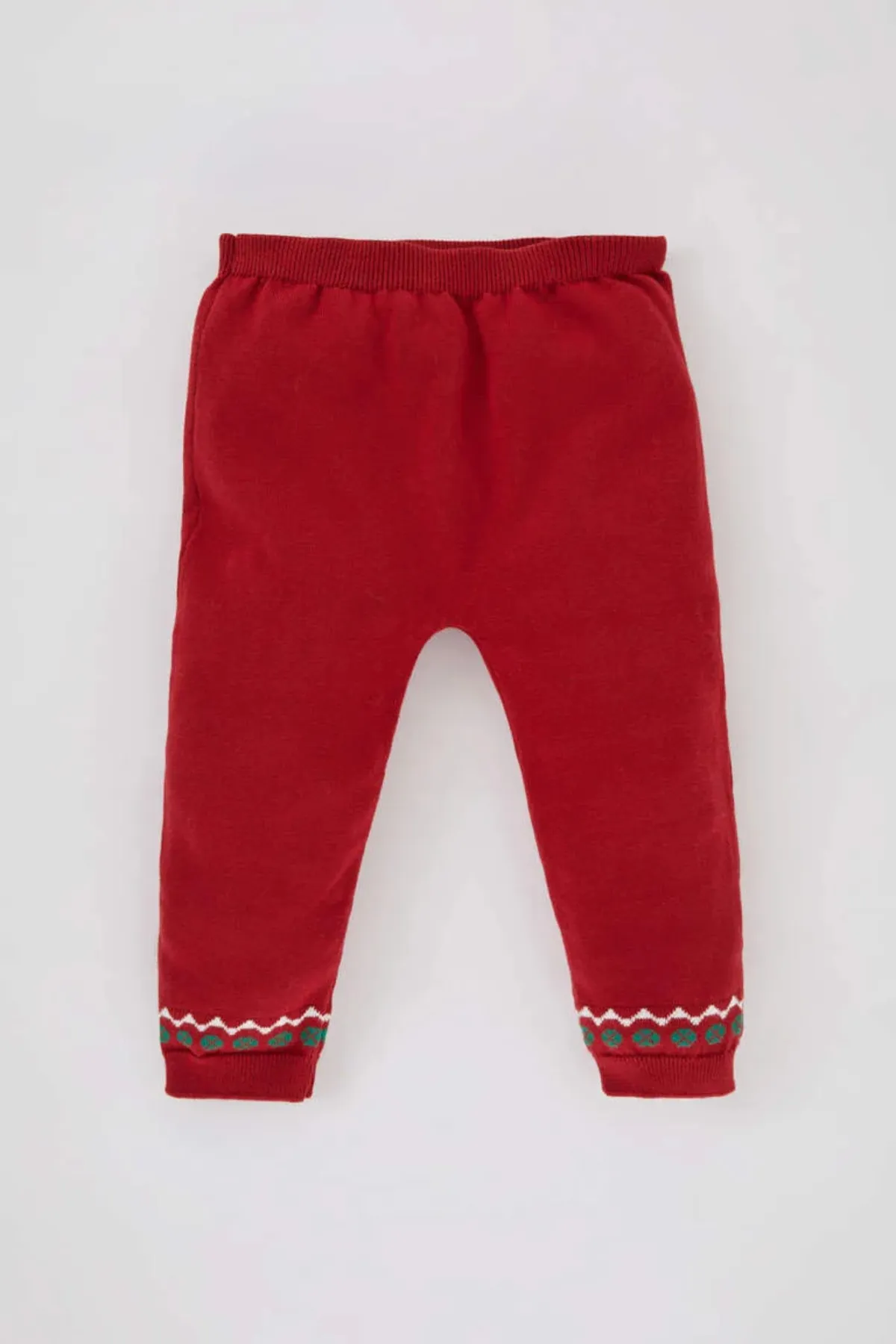 DeFacto  2er-Set aus Baumwoll-Strickwaren mit Pullover-Unterteil für Babys und Mädchen mit Neujahrsmotiv