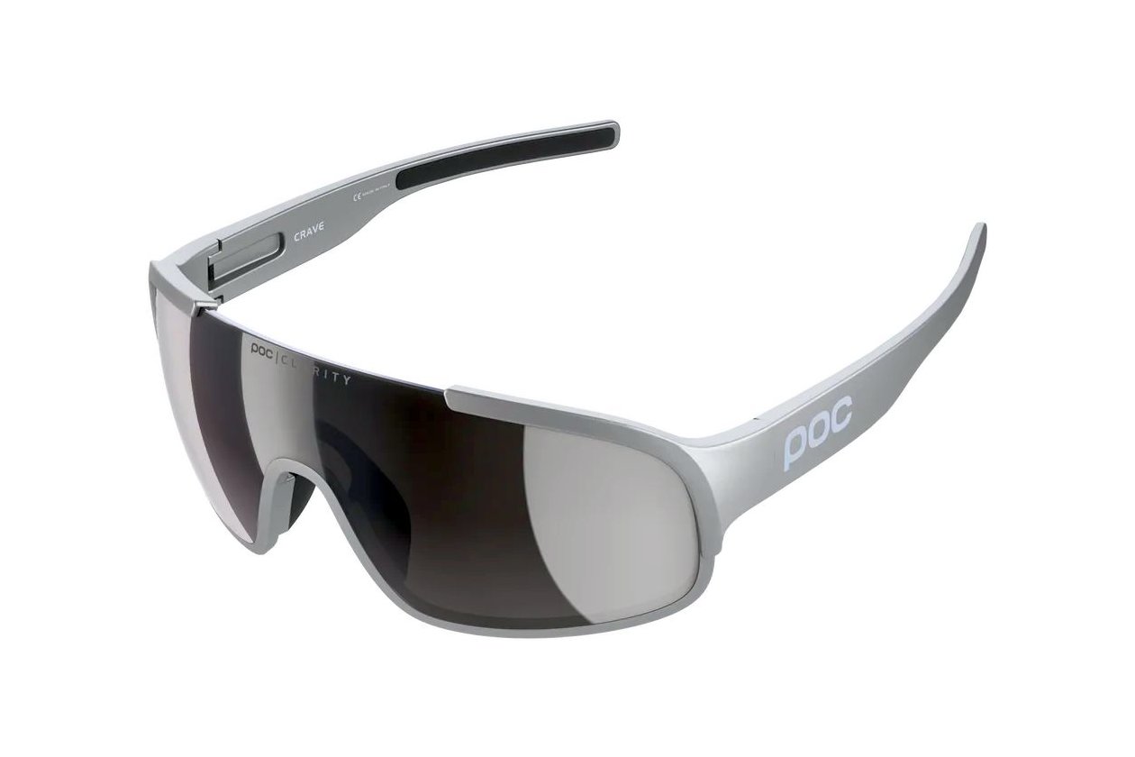 POC Crave - Argentite Silver/Clarity Universal/Silver Mirror