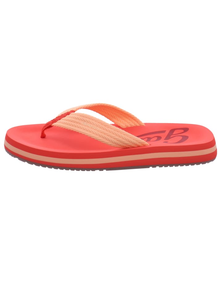 Gant Badeschuhe in rot günstig kaufen